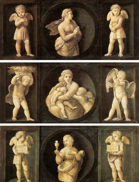 RAFFAELLO Sanzio Theological Virtues